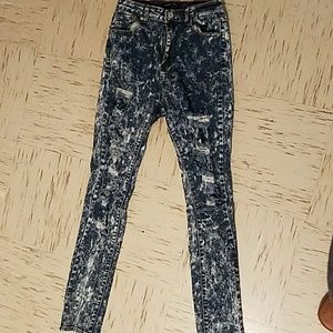 Dark Blue Denium Jeans